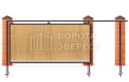 Откатные ворота 7 м 7000×2200 ВЭ-5810